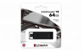 Pamięć USB-C 3.2 Kingston Data Traveler DT70 64GB - 1249474