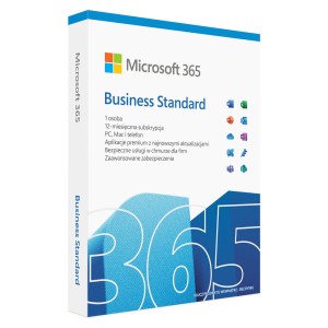 Microsoft Office 365 Business Standard PL Win/Mac Licencja na 1 rok