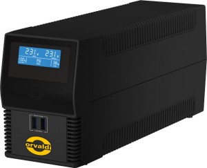 Zasilacz awaryjny UPS ORVALDI i650 LCD USB (4xIEC)  line-interactive