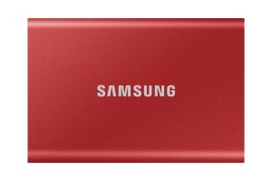 Dysk SSD zewnętrzny Samsung T7 Portable 1TB (1050/1000 MB/s) USB 3.1 Red