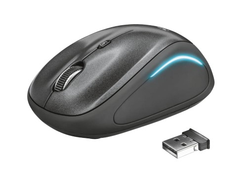 Mysz Trust YVI FX (czarna) - 1067236