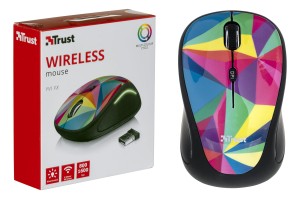 Mysz TRUST Yvi FX Wireless LED illumination Multicoloured