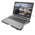 Podstawka chłodząca Trust GXT278 Yozu do notebooka do 17.3&amp;quot; (czarna) - 1015116