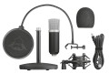 Mikrofon studyjny Trust Emita USB (czarny) - 1188250