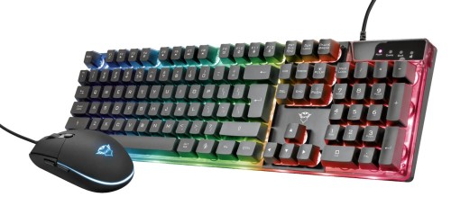 Zestaw klawiatura i mysz Trust GXT838 Azor (czarny) - 1029405