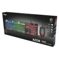 Zestaw klawiatura i mysz Trust GXT838 Azor (czarny) - 783221