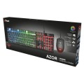 Zestaw klawiatura i mysz Trust GXT838 Azor (czarny) - 1029415