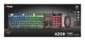 Zestaw klawiatura i mysz Trust GXT838 Azor (czarny) - 1029416
