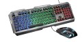 Zestaw klawiatura i mysz Trust GXT845 Tural (czarny) - 1066516