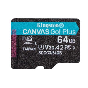 Karta pamięci Kingston microSD Canvas Go! Plus  64GB Class 10,UHS-I + adapter