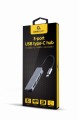 Gembird Hub USB-C 3-Portowy z czytnikiem kart - 1437695