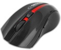 Mysz Esperanza Virgo EM129R (czarno-czerwona) - 1534418