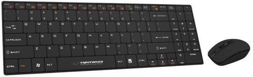 Zestaw bezprzewodowy klawiatura i mysz Esperanza Liberty (czarny) - 783171