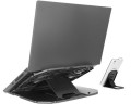 Podstawka chłodząca Lenovo 2w1 do notebooka do 15&amp;quot; + podstawka do telefonu (czarna) - 1516664
