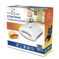 Opiekacz do kanapek Esperanza Titanium Fontina 1000W (biały) - 1003583