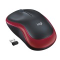 Mysz Logitech M185 (czerwona) - 1066859