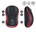 Mysz Logitech M185 (czerwona) - 1307663