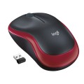 Mysz Logitech M185 (czerwona) - 1188294