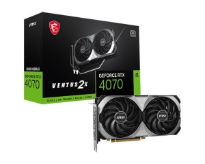 Karta VGA MSI GeForce RTX 4070 VENTUS 2X E 12G OC 12GB GDDR6X 192-bit HDMI+3xDP PCIe4.0