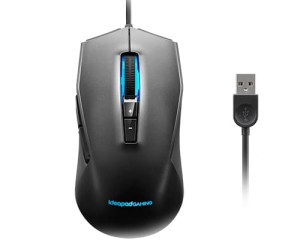 Mysz optyczna dla graczy Lenovo IdeaPad M100 RGB (czarna)