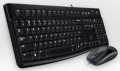 Zestaw klawiatura i mysz Logitech MK120 USB (czarny) - 1066527