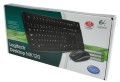 Zestaw klawiatura i mysz Logitech MK120 USB (czarny) - 1066522