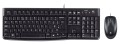 Zestaw klawiatura i mysz Logitech MK120 USB (czarny) - 1066525