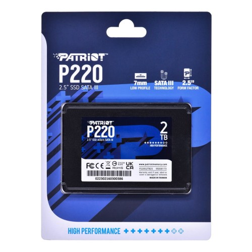 Dysk SSD Patriot P220 2TB - 1646881