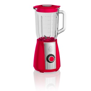 Blender stojący Swan RETRO SP20180RN (600W; kolor czerwony)