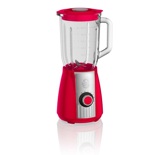 Blender stojący Swan RETRO SP20180RN (600W; kolor czerwony) - 1122103