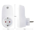 Termostat gniazdkowy Cronos WiFi do promiennika Cronos Grafen Basic / Carbon P800 i P1000 - 1847462