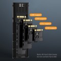 Obudowa/kieszeń Qoltec NV2271 na dysk M.2 SSD | SATA | NVMe | USB-C | 2TB - 1849022