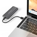 Obudowa/kieszeń Qoltec NV2271 na dysk M.2 SSD | SATA | NVMe | USB-C | 2TB - 1849024