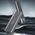 Obudowa/kieszeń Qoltec NV2271 na dysk M.2 SSD | SATA | NVMe | USB-C | 2TB - 1849025