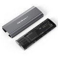 Obudowa/kieszeń Qoltec NV2271 na dysk M.2 SSD | SATA | NVMe | USB-C | 2TB - 1849029