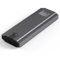 Obudowa/kieszeń Qoltec NV2271 na dysk M.2 SSD | SATA | NVMe | USB-C | 2TB - 1849034
