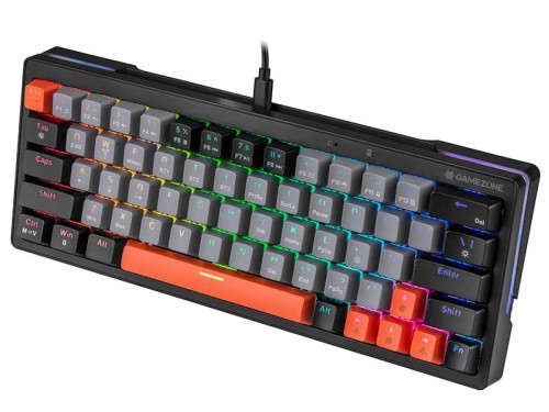 TRACER KLAWIATURA GAMEZONE EVO1 HOT SWAP 63 SZARA - 1849312
