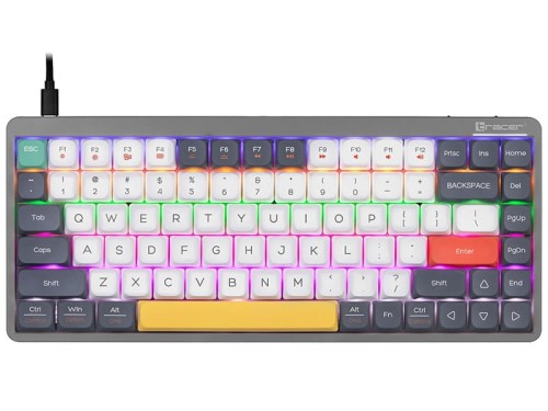 TRACER KLAWIATURA FINA 84 GREY OUTEMU RED SWITCH - 1849359
