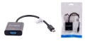 Kabel adapter Lanberg AD-0006-BK mini Displayport (M) -> VGA (F) czarny - 1849658