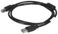 Kabel USB 2.0 Lanberg AM-BM Ferryt 1m czarny - 1817388