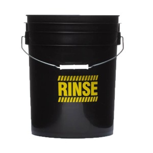 Work Stuff Bucket Black Rinse - wiadro do płukania bez separatora