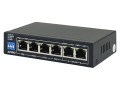 AVIZIO SWITCH NIEZARZĄDZALNY 4 PORTY RJ45 POE 1GB/S + 2 PORTY RJ45 UPLINK 1GB/S (BUDŻET MOCY 60W) - 1849790