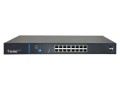 AVIZIO SWITCH NIEZARZĄDZALNY 16 PORTÓW RJ45 POE 1GB/S + 2 PORTY SFP UPLINK 1GB/S (BUDŻET MOCY 150W) - 1849803
