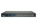 AVIZIO SWITCH NIEZARZĄDZALNY 24 PORTY RJ45 POE 100MB/S + 2 PORTY RJ45 UPLINK 1GB/S (BUDŻET MOCY 250W) - 1849852