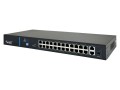 AVIZIO SWITCH NIEZARZĄDZALNY 24 PORTY RJ45 POE 100MB/S + 2 PORTY RJ45 UPLINK 1GB/S (BUDŻET MOCY 250W) - 1849853