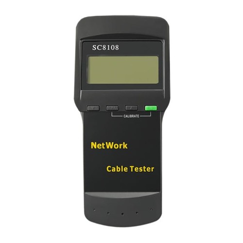 QOLTEC TESTER OKABLOWANIA LAN | RJ45 | RJ12 | BNC - 1128449