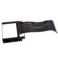 Lian Li O11D-1X-4 Riser Card Kabel + PCI-Slot-Blende - PCIe 4.0, schwarz - 1852000