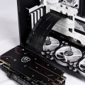 Lian Li O11D-1X-4 Riser Card Kabel + PCI-Slot-Blende - PCIe 4.0, schwarz - 1852003