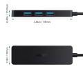 AUKEY CB-H39 HUB USB-C SLIM 4XUSB 3.0 5GBPS - 1852372