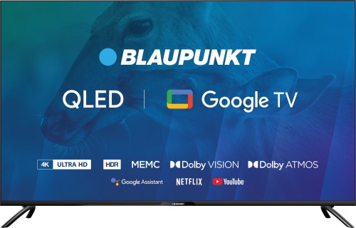 TV 50" Blaupunkt 50QBG7000S 4K Ultra HD QLED, GoogleTV, Dolby Atmos, WiFi 2,4-5GHz, BT, czarny - 1854051